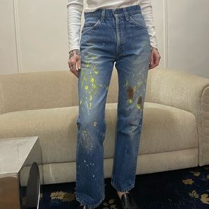 Made in the USA Orange Tab Levi 501’s